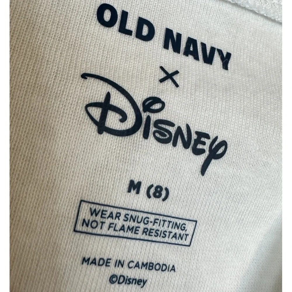 Old Navy x Disney Lilo & Stitch Long Sleeve Pajama Top Only Sz‎ M 8 New